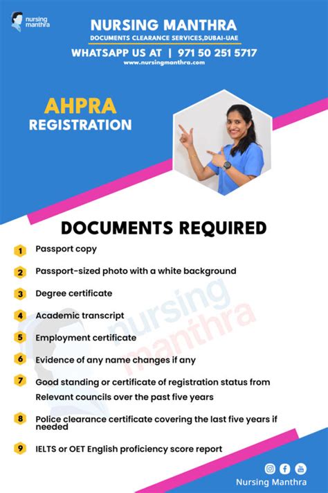 ahpra registration upload.